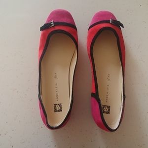 Anne Klein ifLEX Suede Flats